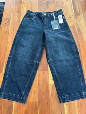 Democracy Dark Blue Wide Leg Jeans